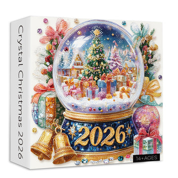 Rompecabezas de Navidad de Cristal 2026 de 1000 piezas